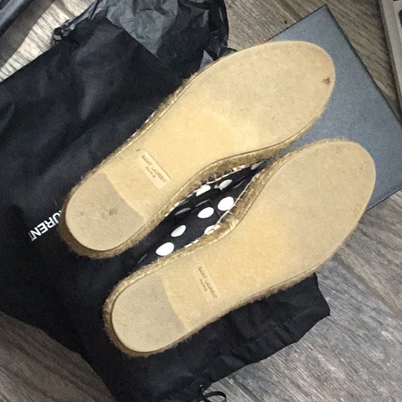 Saint Laurent polka dot espadrilles - Picture 4 of 7